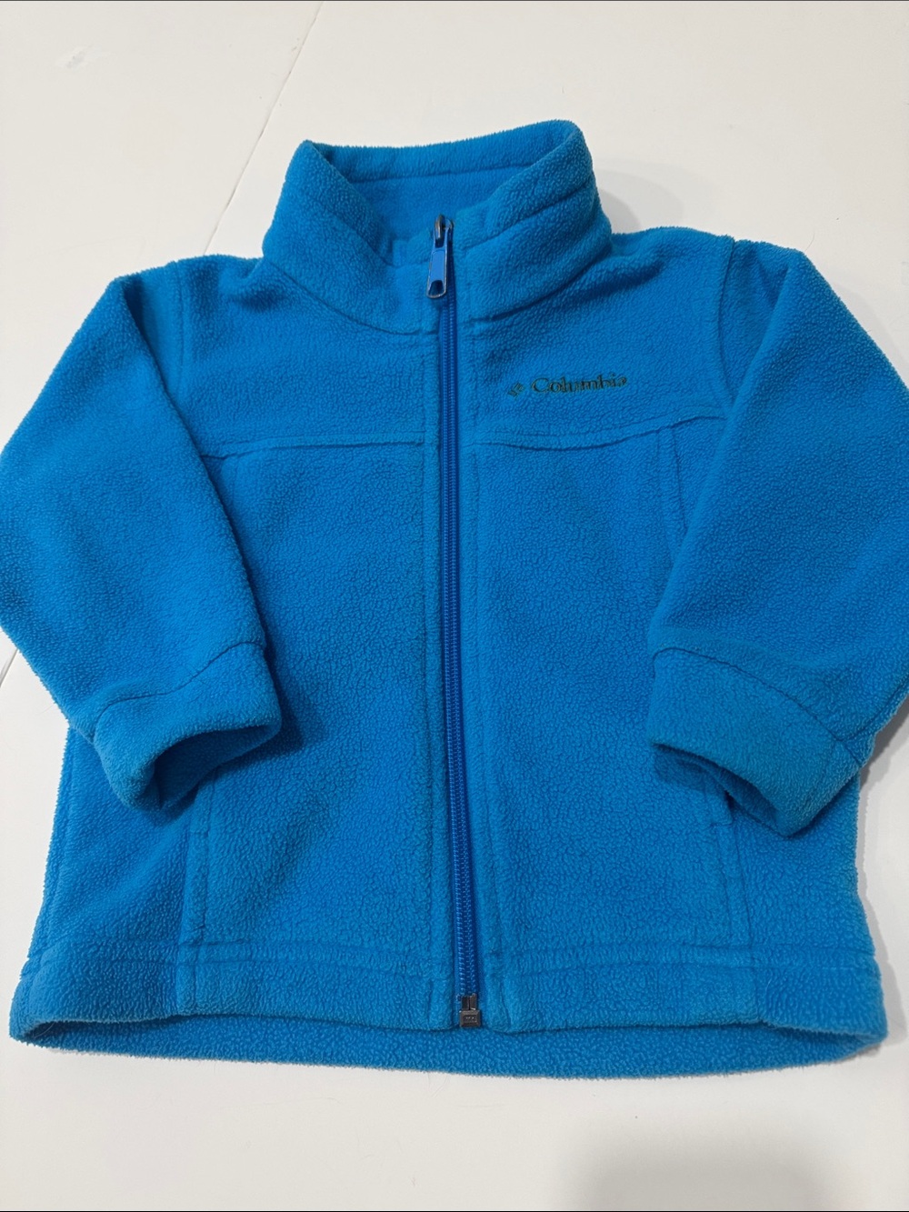 Columbia Toddler Full-Zip Fleece Jacket – 24 Months | Blue